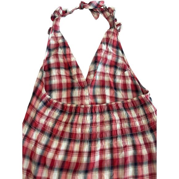 JUICY COUTURE BEACH PLAID DRESS SIZE SMALL - Picture 5 of 7